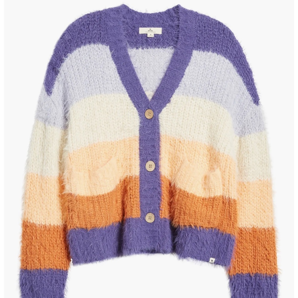 Rip Curl Colorful Striped Women's Cardigan
